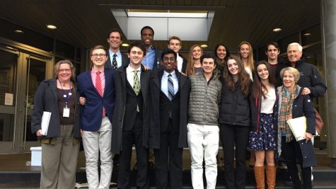 Mock Trial Team has Their Day in Court