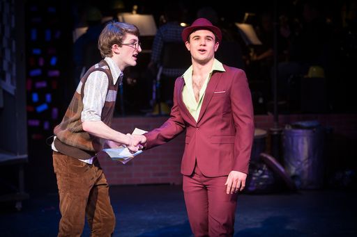 Senior Bruno Cucchi acting alongside alumni Walter Emann. (Photo/PDS)